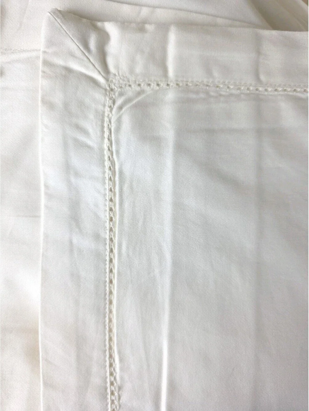 VTG Hotel Collection  100% Egyp. Cot. Lux. Duvet Cover King Embroidered New Mint